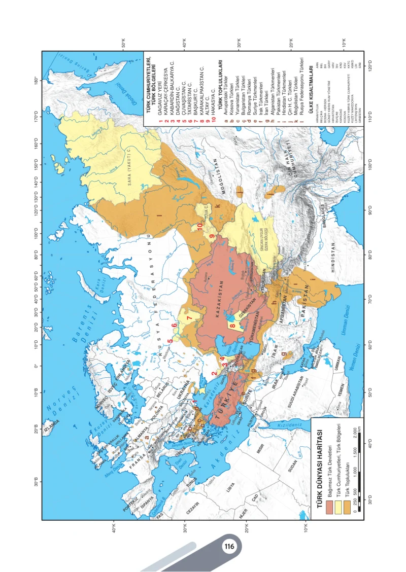 6. Sınıf Sosyal Bilgiler Ders Kitabı Cevapları Meb Yayınları 2. Kitap Sayfa 116
