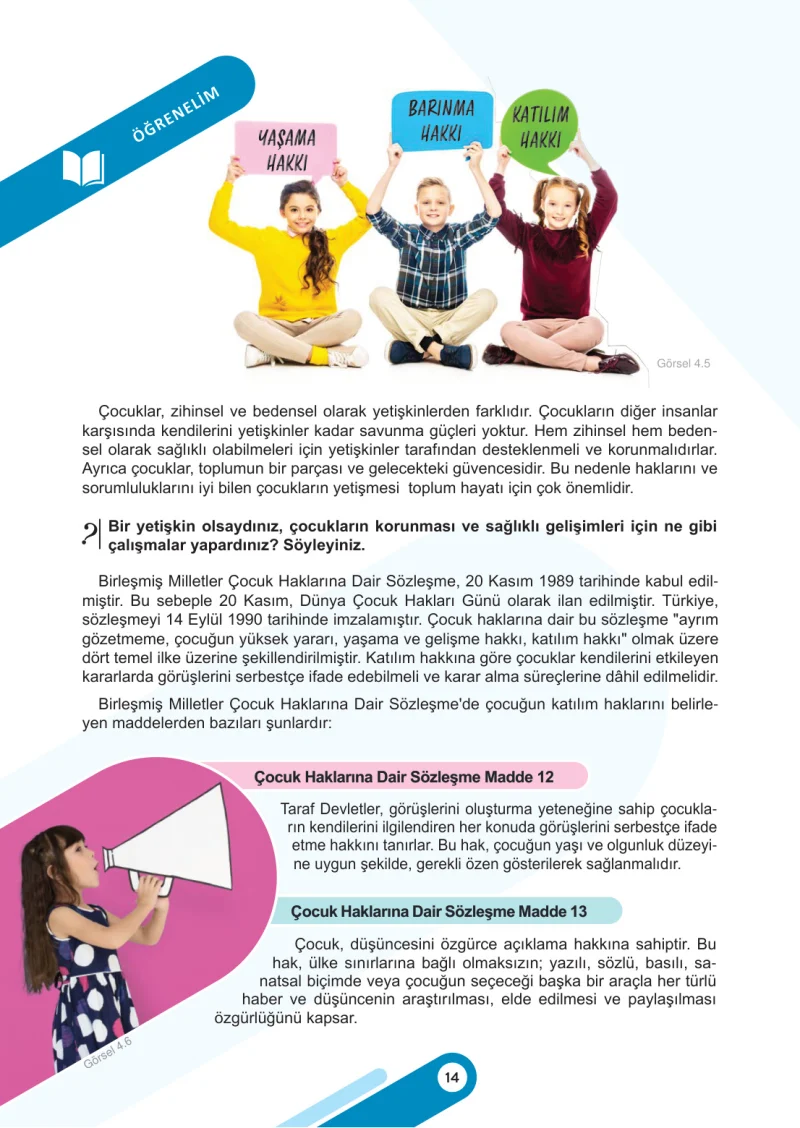 6. Sınıf Sosyal Bilgiler Ders Kitabı Cevapları Meb Yayınları 2. Kitap Sayfa 14