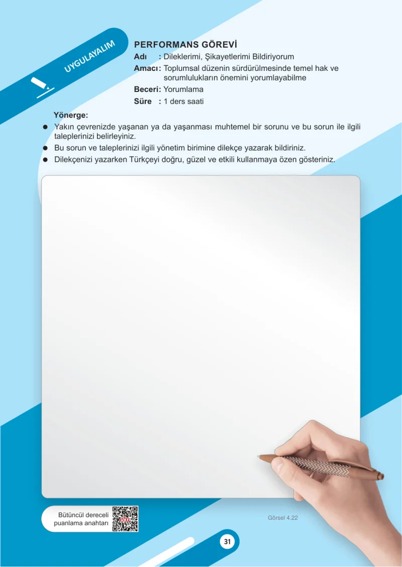 6. Sınıf Sosyal Bilgiler Ders Kitabı Cevapları Meb Yayınları 2. Kitap Sayfa 31