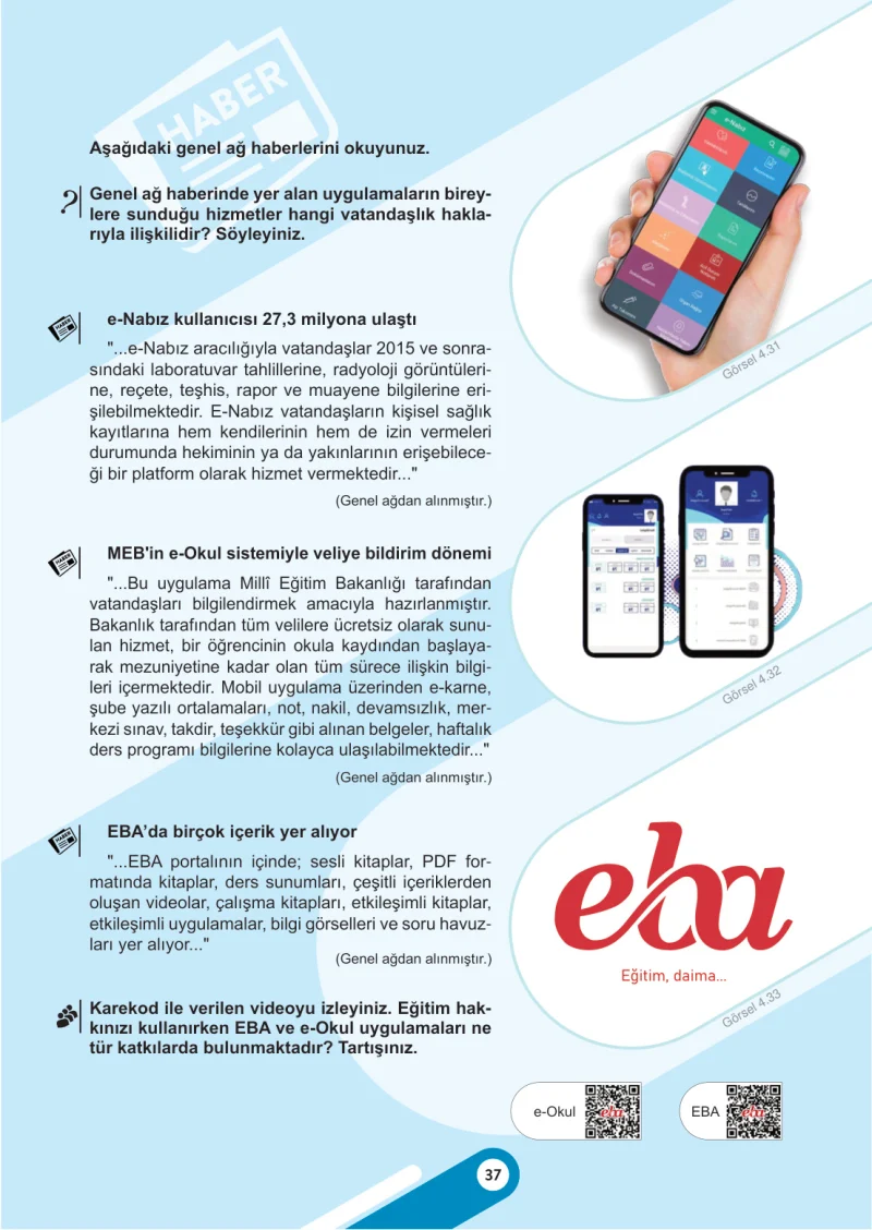 6. Sınıf Sosyal Bilgiler Ders Kitabı Cevapları Meb Yayınları 2. Kitap Sayfa 37