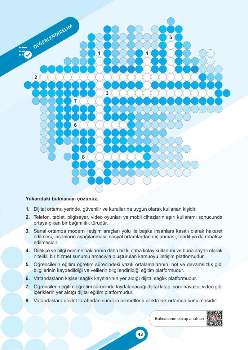 6. Sınıf Sosyal Bilgiler Ders Kitabı Cevapları Meb Yayınları 2. Kitap Sayfa 43