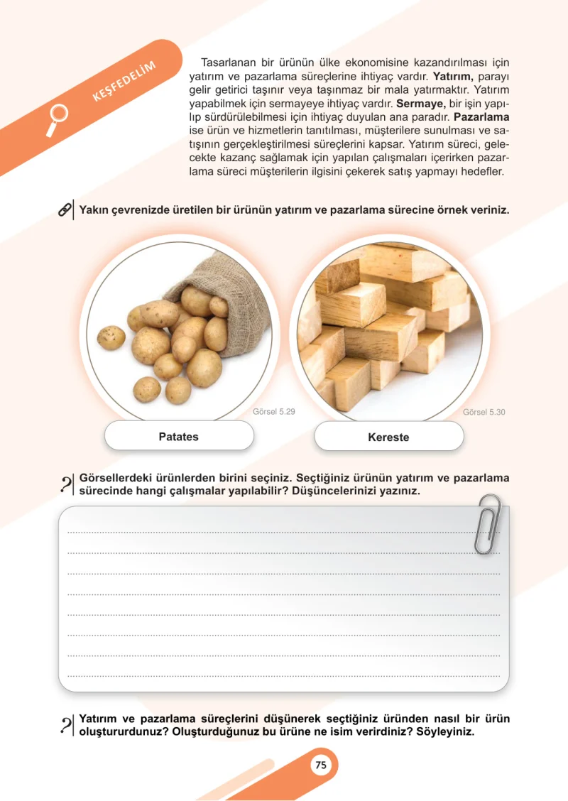 6. Sınıf Sosyal Bilgiler Ders Kitabı Cevapları Meb Yayınları 2. Kitap Sayfa 75