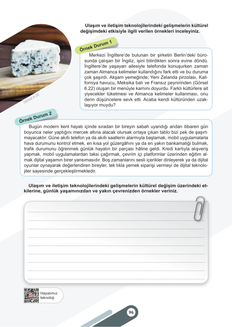 6. Sınıf Sosyal Bilgiler Ders Kitabı Cevapları Meb Yayınları 2. Kitap Sayfa 96