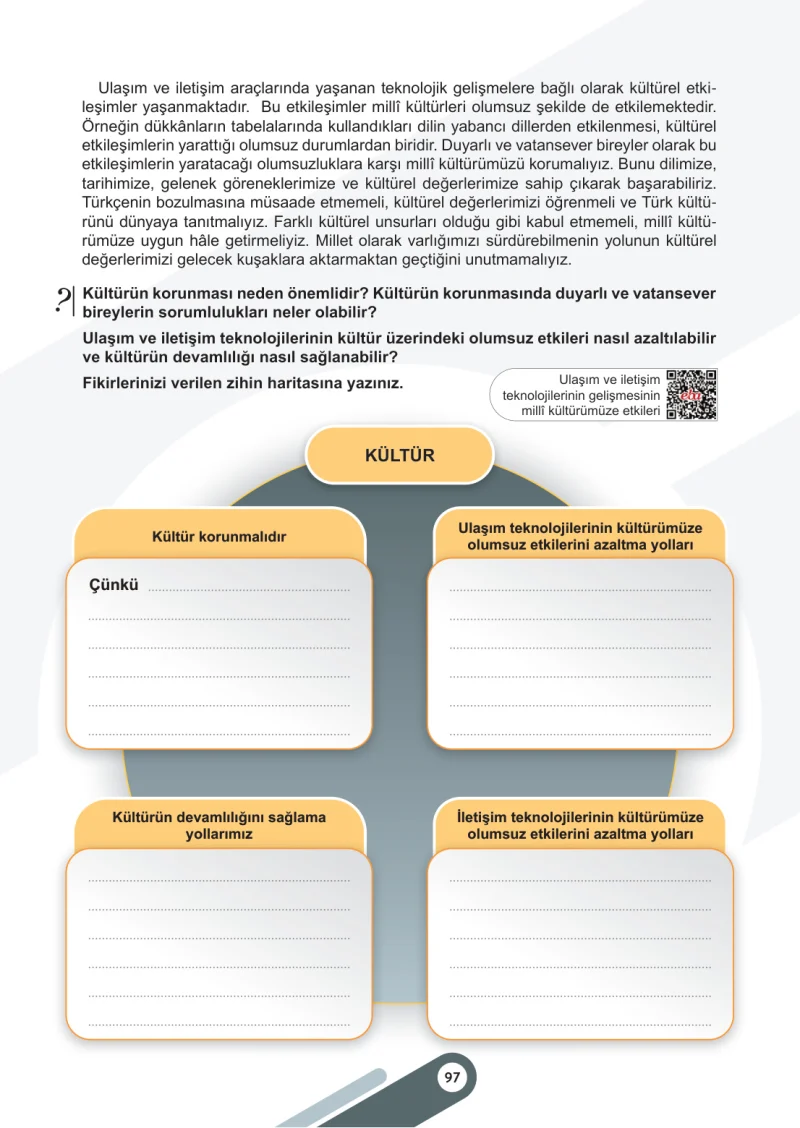 6. Sınıf Sosyal Bilgiler Ders Kitabı Cevapları Meb Yayınları 2. Kitap Sayfa 97