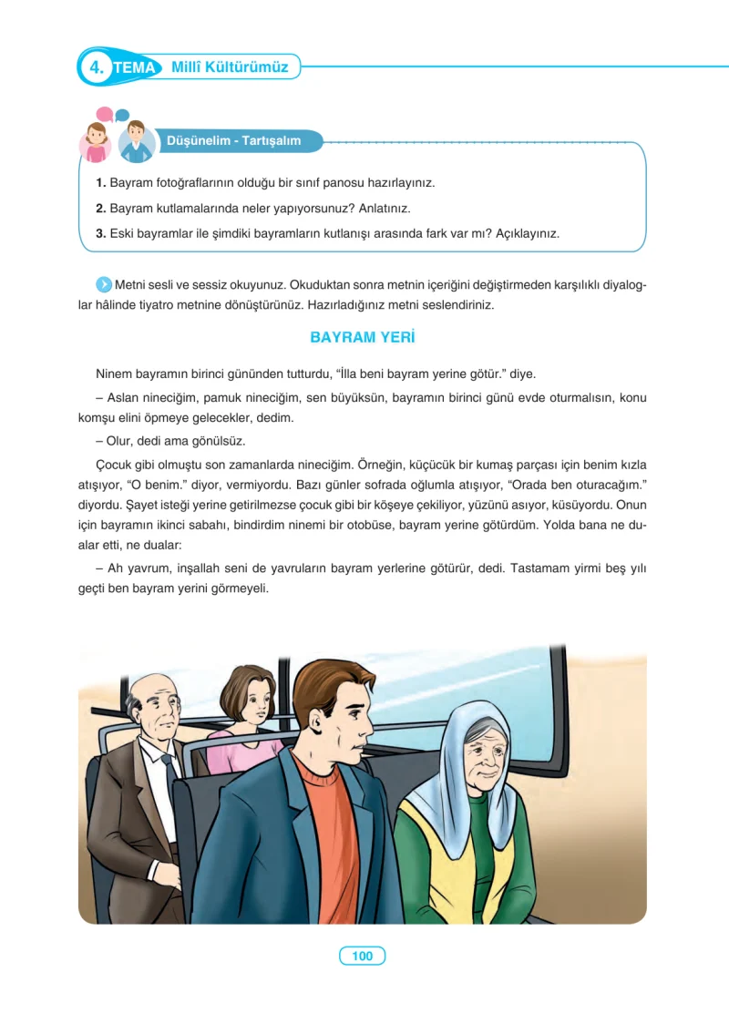 6. Sınıf Türkçe Ders Kitabı Cevapları Anka Yayınları Sayfa 100