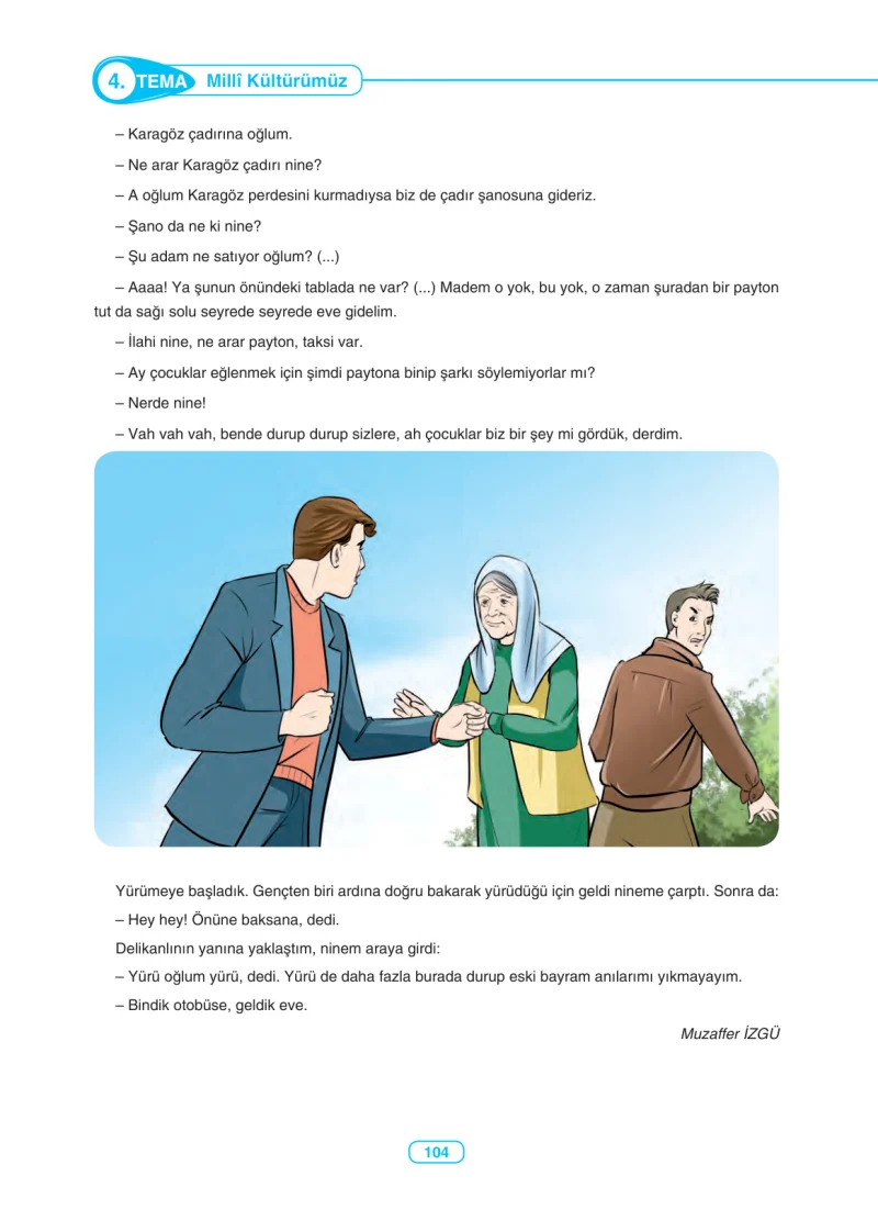 6. Sınıf Türkçe Ders Kitabı Cevapları Anka Yayınları Sayfa 104