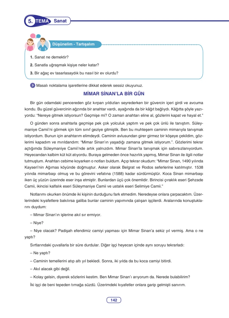 6. Sınıf Türkçe Ders Kitabı Cevapları Anka Yayınları Sayfa 142