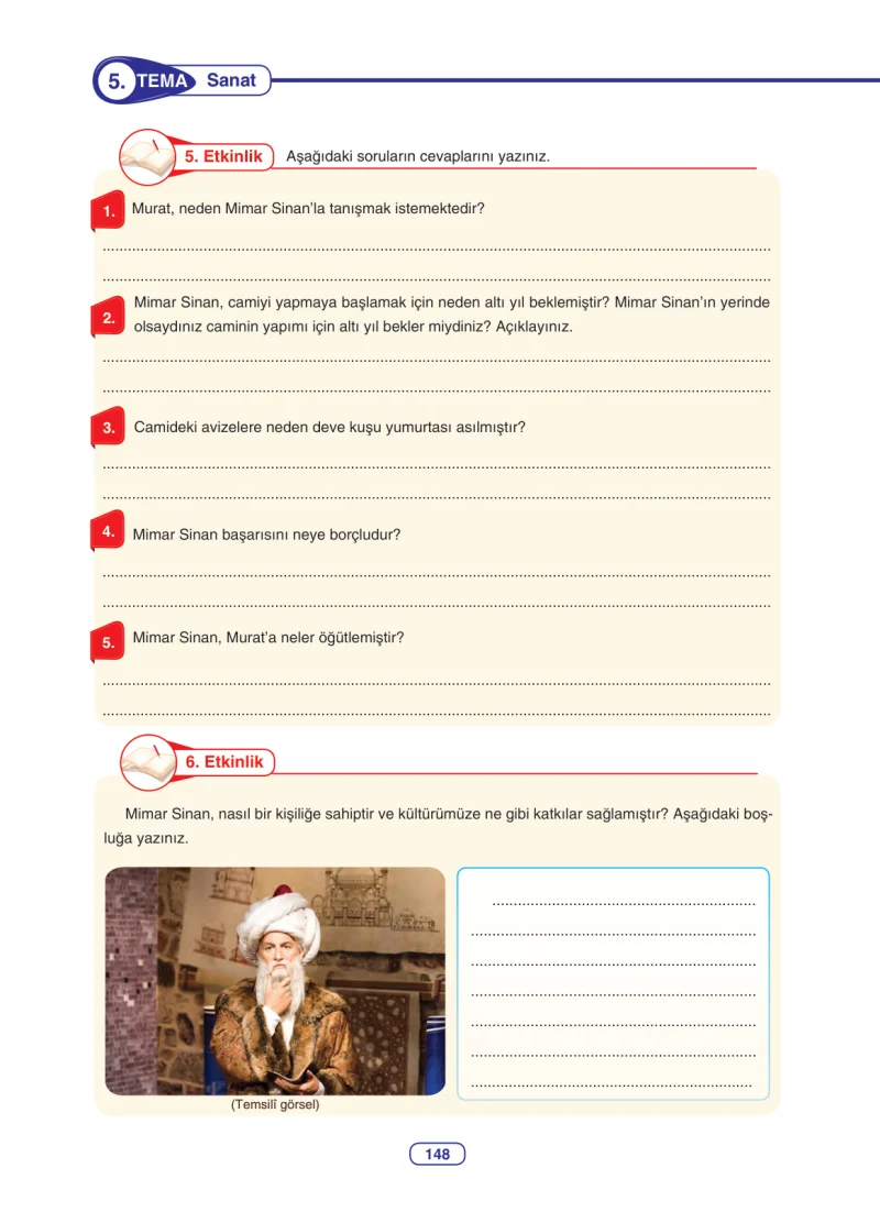 6. Sınıf Türkçe Ders Kitabı Cevapları Anka Yayınları Sayfa 148