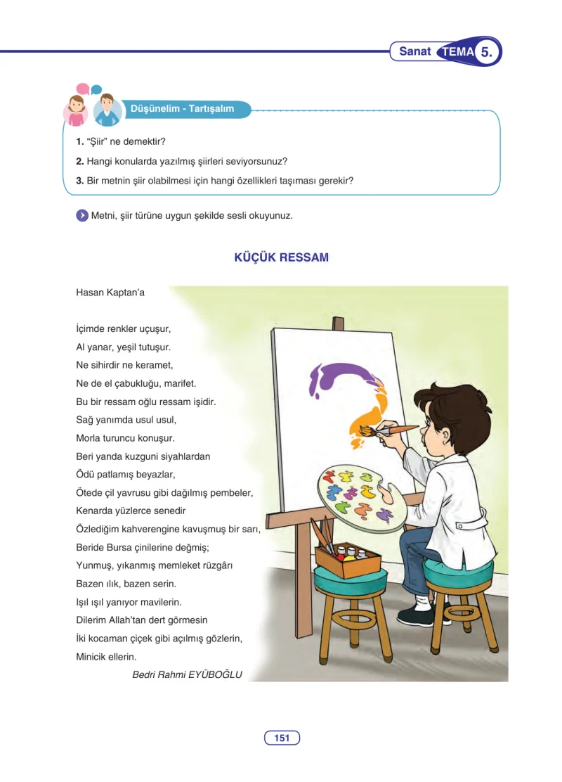6. Sınıf Türkçe Ders Kitabı Cevapları Anka Yayınları Sayfa 151