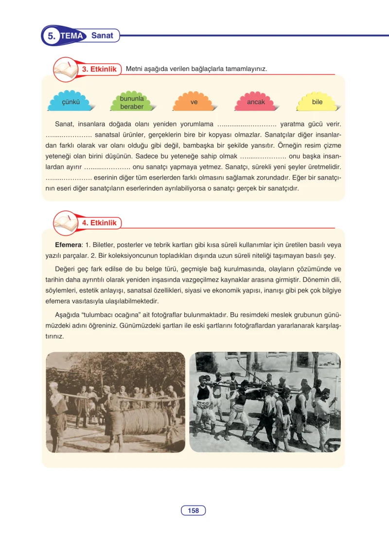 6. Sınıf Türkçe Ders Kitabı Cevapları Anka Yayınları Sayfa 158
