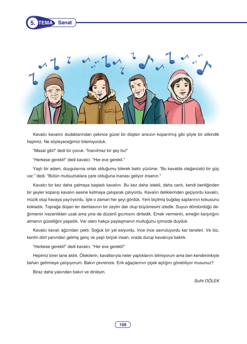 6. Sınıf Türkçe Ders Kitabı Cevapları Anka Yayınları Sayfa 168