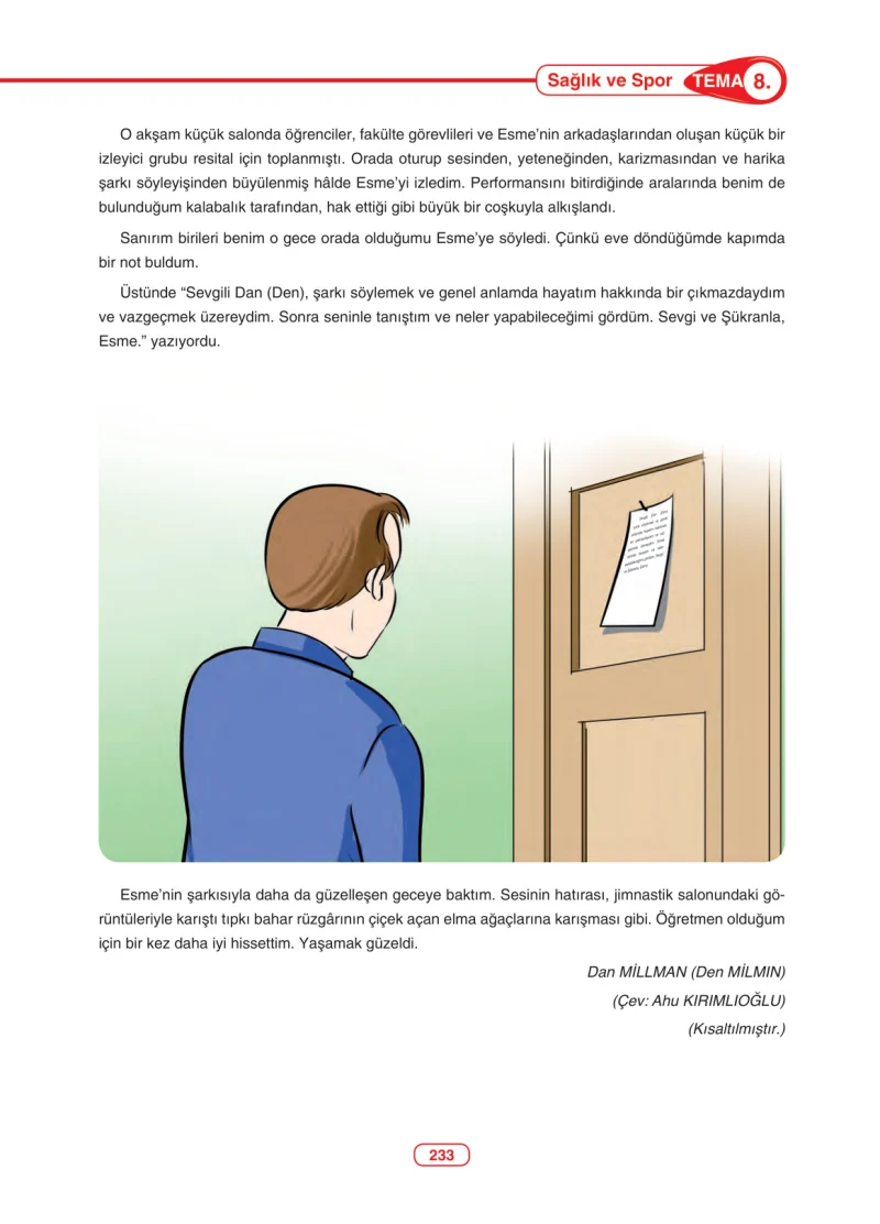 6. Sınıf Türkçe Ders Kitabı Cevapları Anka Yayınları Sayfa 233