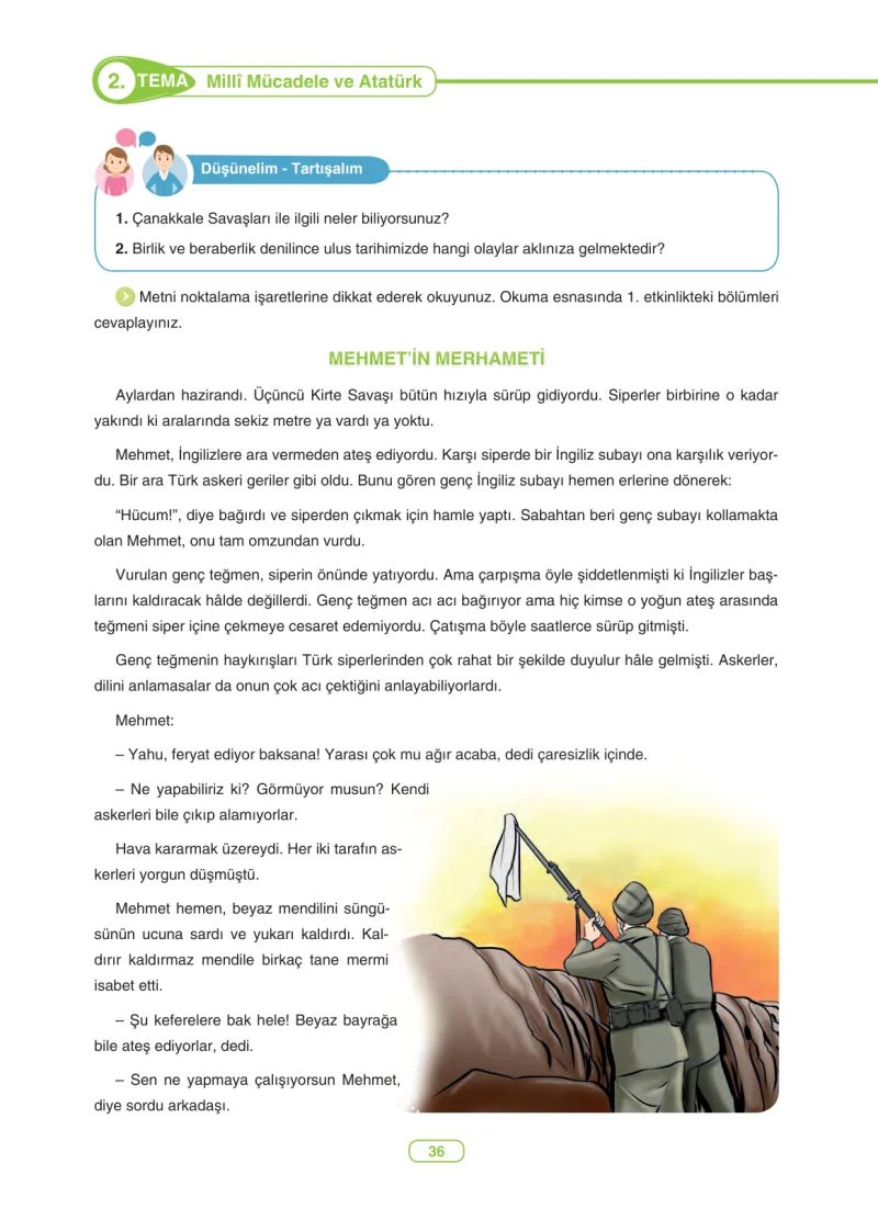 6. Sınıf Türkçe Ders Kitabı Cevapları Anka Yayınları Sayfa 36
