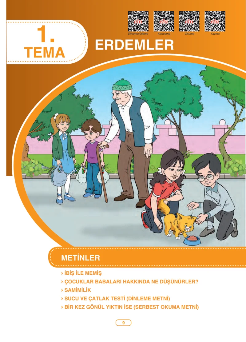 6. Sınıf Türkçe Ders Kitabı Cevapları Anka Yayınları Sayfa 9