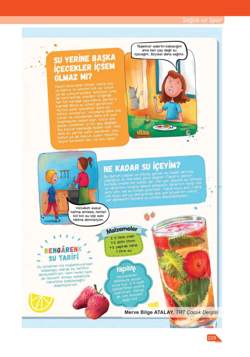 6. Sınıf Türkçe Ders Kitabı Cevapları Ata Yayınları Sayfa 229