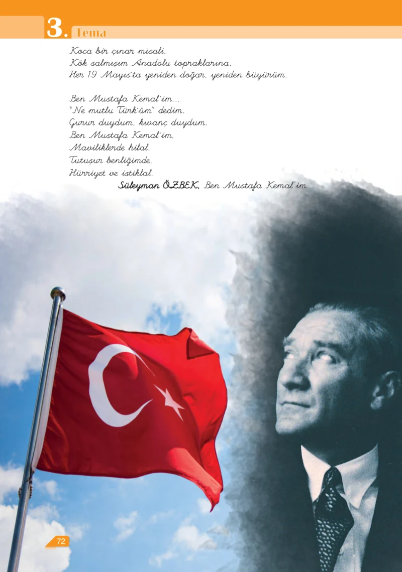 6. Sınıf Türkçe Ders Kitabı Cevapları Ata Yayınları Sayfa 72