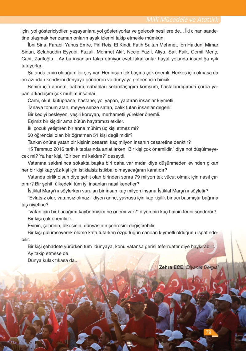 6. Sınıf Türkçe Ders Kitabı Cevapları Ata Yayınları Sayfa 79