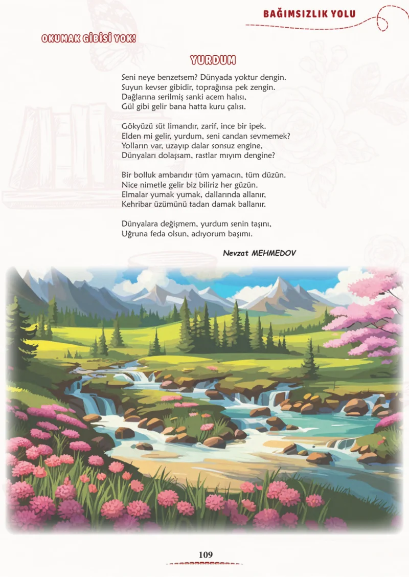 6. Sınıf Türkçe Ders Kitabı Cevapları Meb Yayınları 1. Kitap Sayfa 109