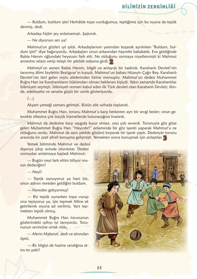 6. Sınıf Türkçe Ders Kitabı Cevapları Meb Yayınları 1. Kitap Sayfa 13