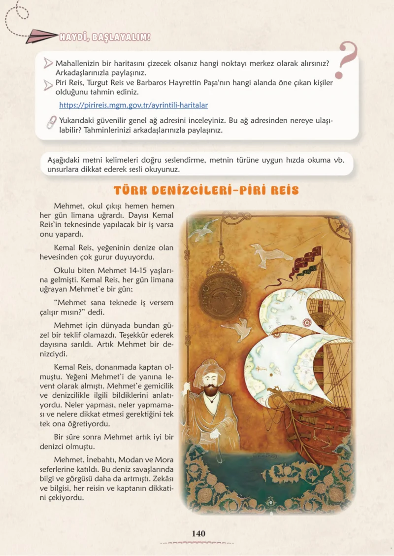 6. Sınıf Türkçe Ders Kitabı Cevapları Meb Yayınları 2. Kitap Sayfa 140