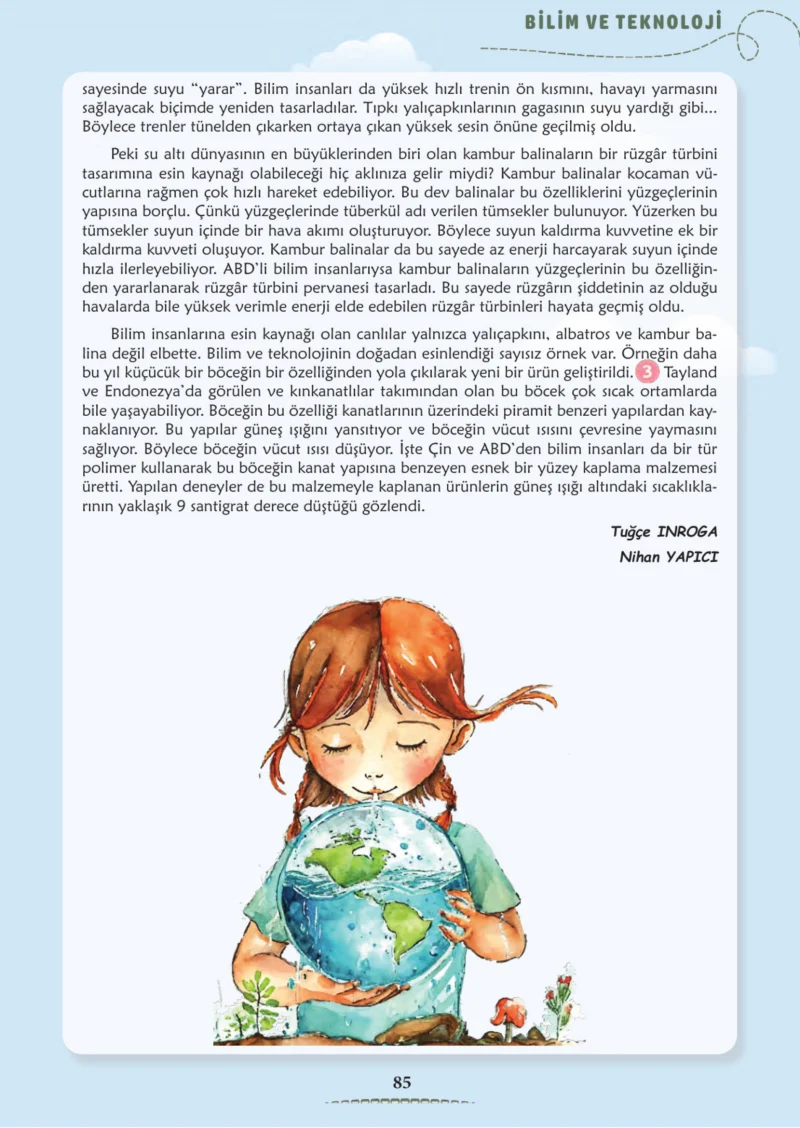 6. Sınıf Türkçe Ders Kitabı Cevapları Meb Yayınları 2. Kitap Sayfa 85