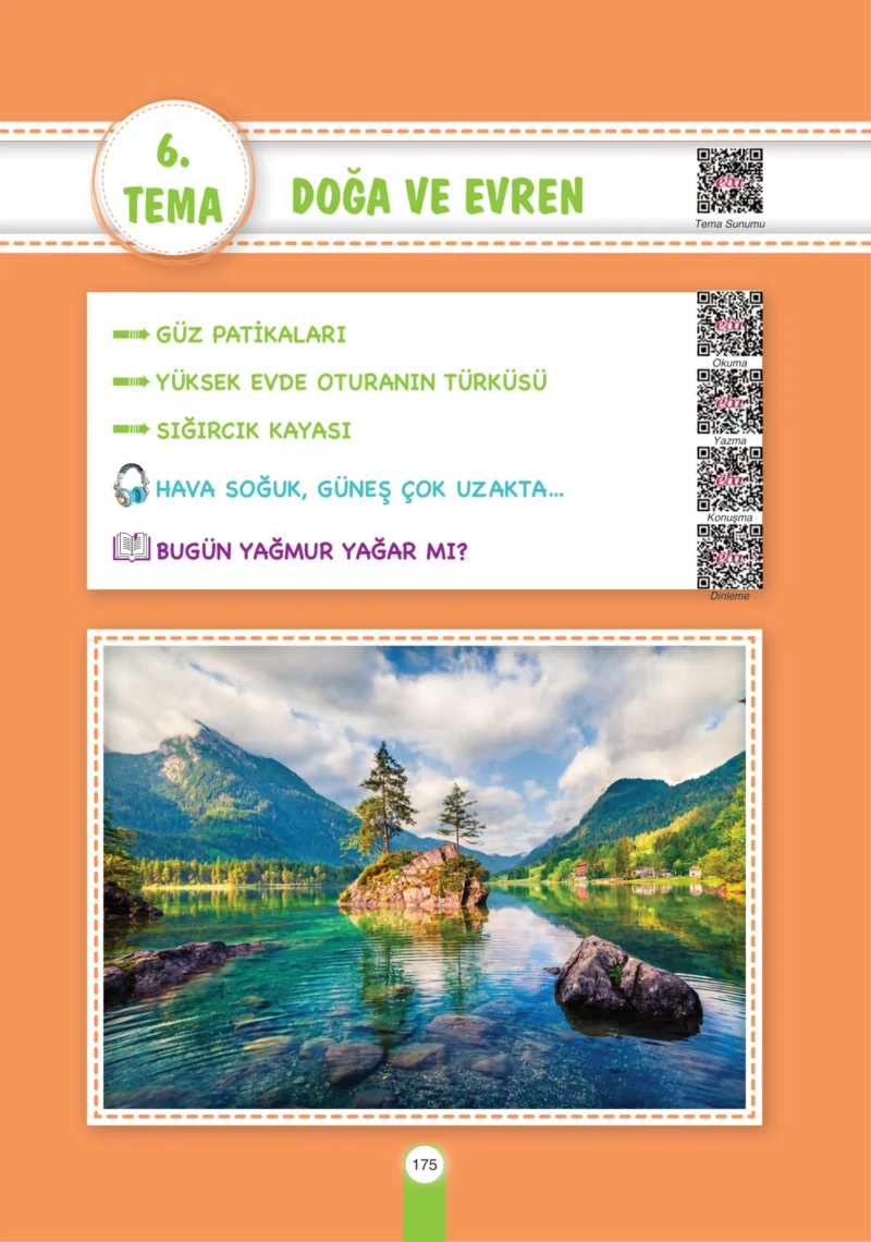 6. Sınıf Türkçe Ders Kitabı Cevapları Yıldırım Yayınları Sayfa 175