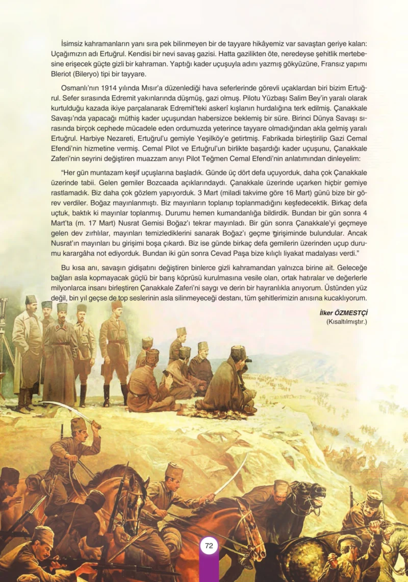 6. Sınıf Türkçe Ders Kitabı Cevapları Yıldırım Yayınları Sayfa 72