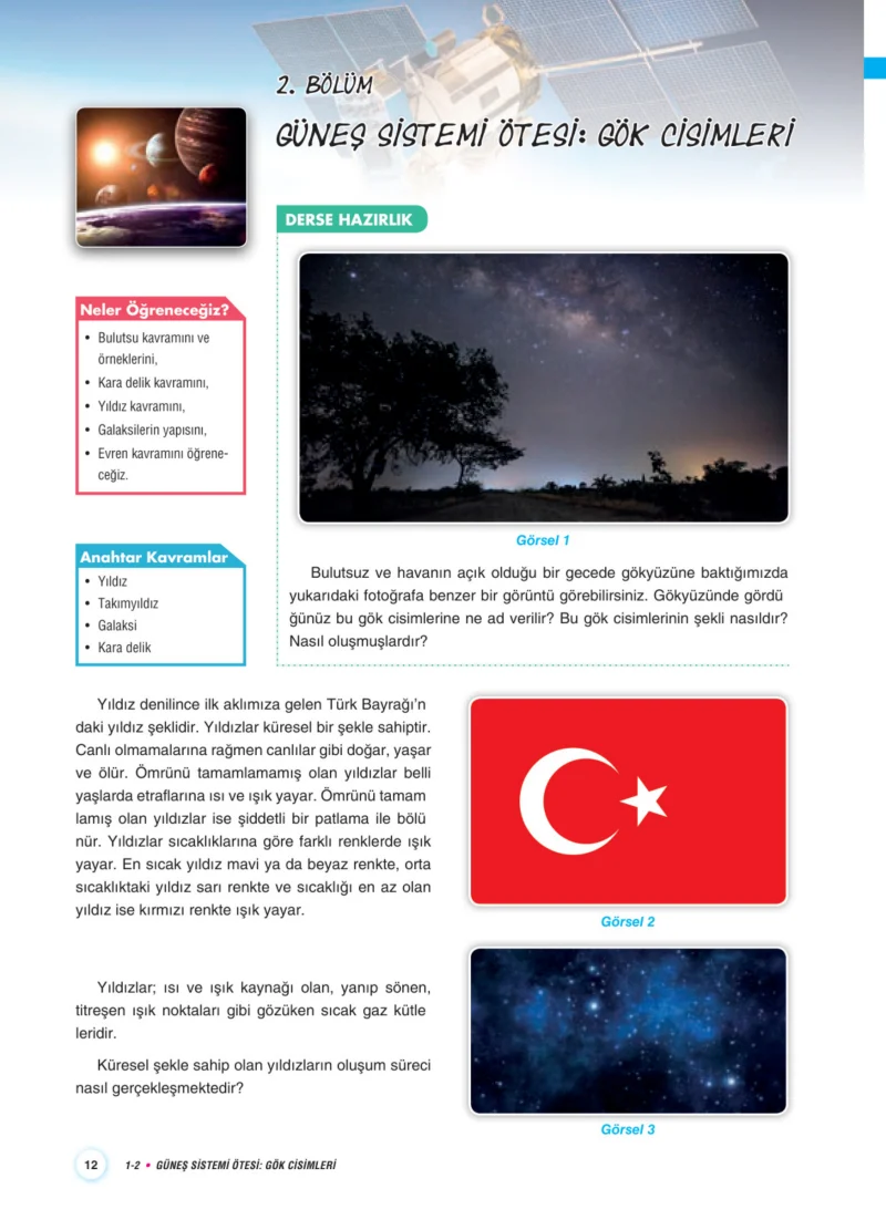 7. Sınıf Fen Bilimleri Ders Kitabı Cevapları Aydın Yayınları Sayfa 12
