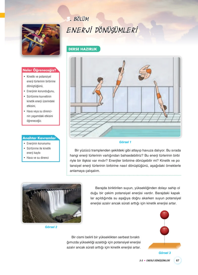 7. Sınıf Fen Bilimleri Ders Kitabı Cevapları Aydın Yayınları Sayfa 67