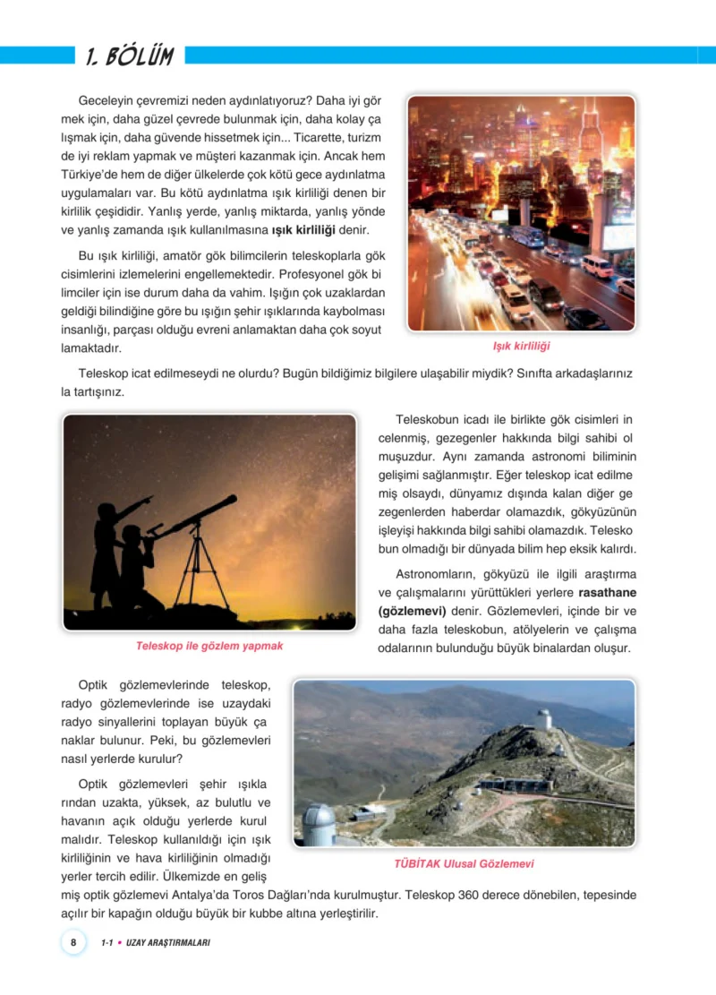 7. Sınıf Fen Bilimleri Ders Kitabı Cevapları Aydın Yayınları Sayfa 8