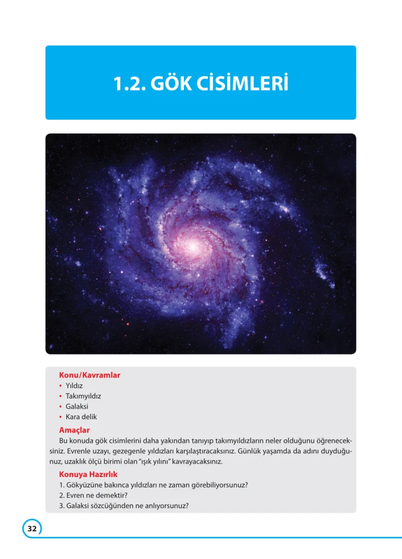 7. Sınıf Fen Bilimleri Ders Kitabı Cevapları Ferman Yayınları Sayfa 32