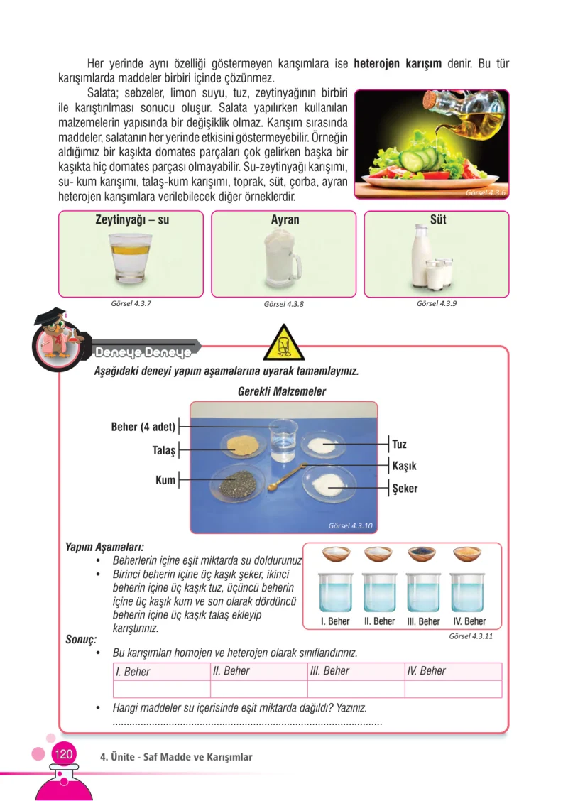 7. Sınıf Fen Bilimleri Ders Kitabı Cevapları Meb Yayınları Sayfa 120