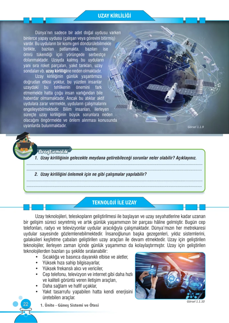 7. Sınıf Fen Bilimleri Ders Kitabı Cevapları Meb Yayınları Sayfa 22