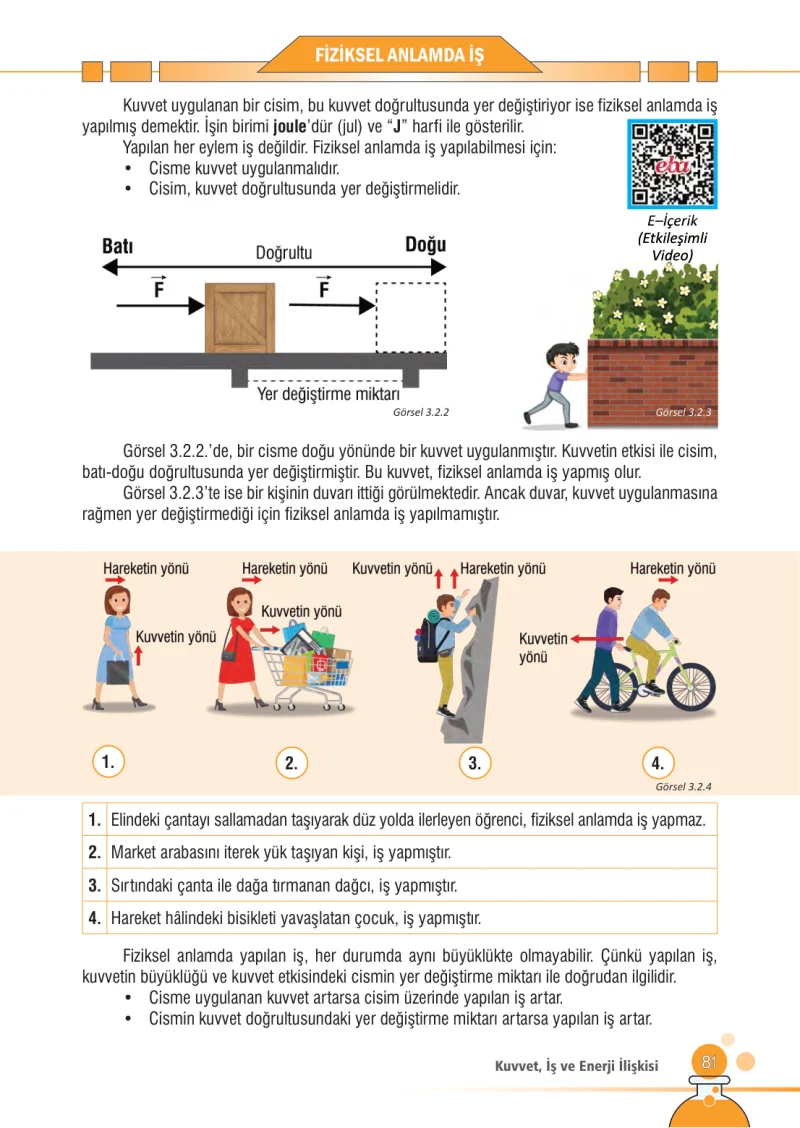 7. Sınıf Fen Bilimleri Ders Kitabı Cevapları Meb Yayınları Sayfa 81