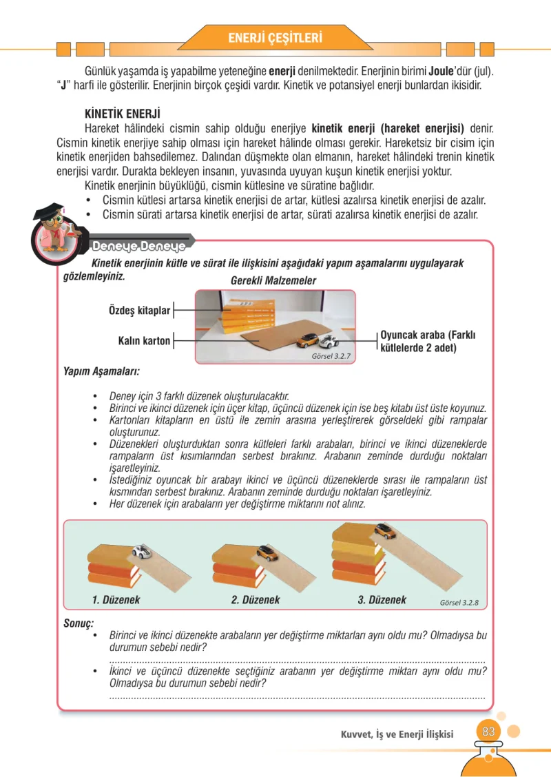 7. Sınıf Fen Bilimleri Ders Kitabı Cevapları Meb Yayınları Sayfa 83