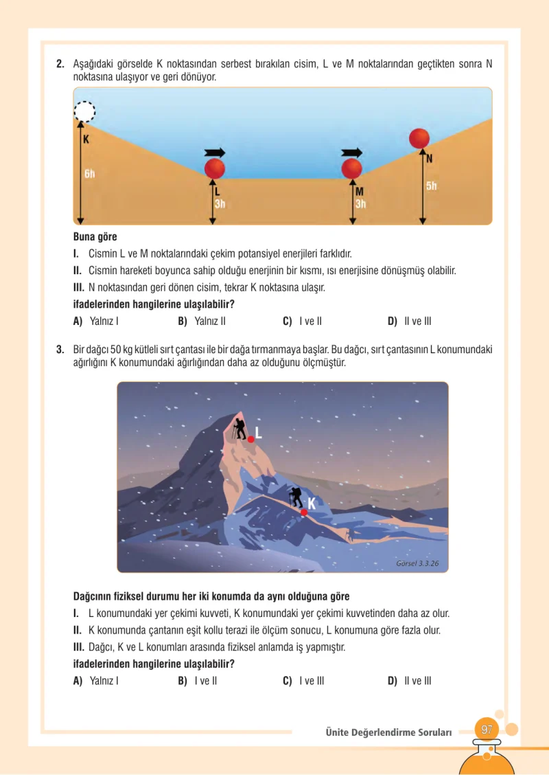 7. Sınıf Fen Bilimleri Ders Kitabı Cevapları Meb Yayınları Sayfa 97