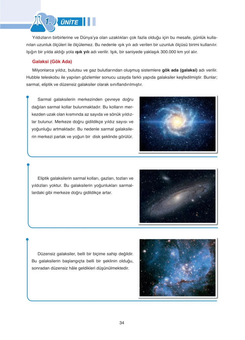 7. Sınıf Fen Bilimleri Ders Kitabı Cevapları Tutku Yayınları Sayfa 34
