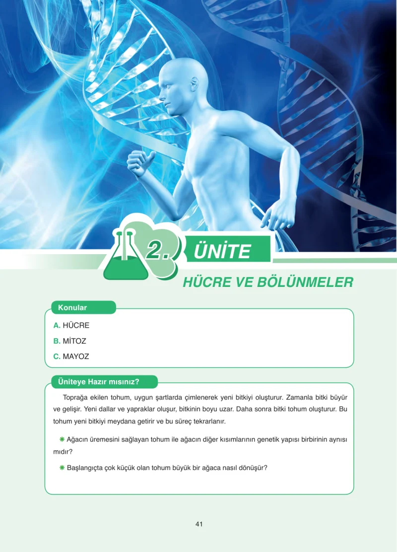 7. Sınıf Fen Bilimleri Ders Kitabı Cevapları Tutku Yayınları Sayfa 41