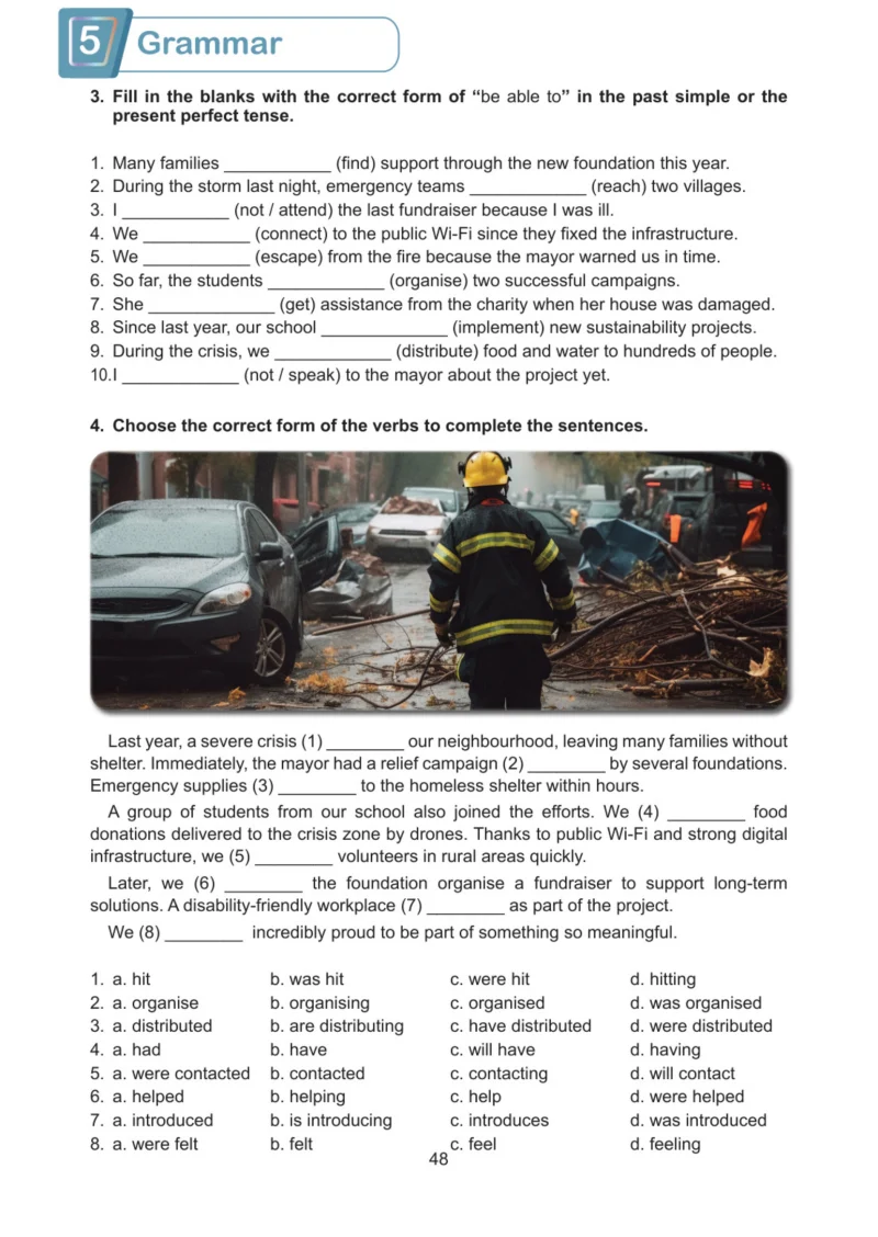 7. Sınıf İngilizce Ders Kitabı Cevapları Meb Yayınları Work Book Sayfa 48