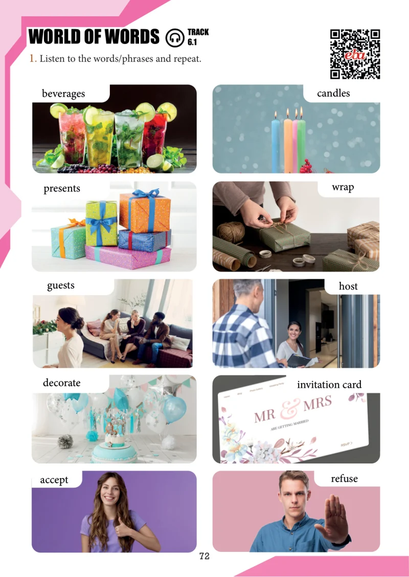 7. Sınıf İngilizce Ders Kitabı Cevapları Meb Yayınları Sayfa 72
