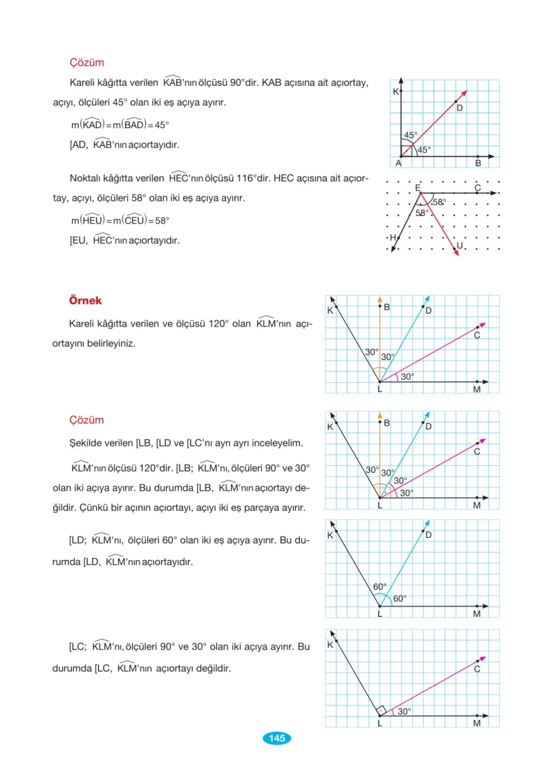7. Sınıf Matematik Ders Kitabı Cevapları Berkay Yayınları Sayfa 145