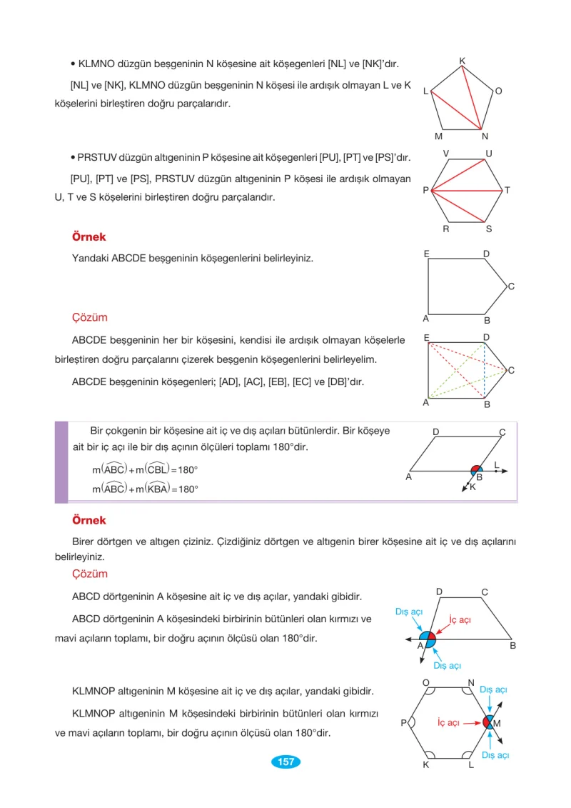 7. Sınıf Matematik Ders Kitabı Cevapları Berkay Yayınları Sayfa 157