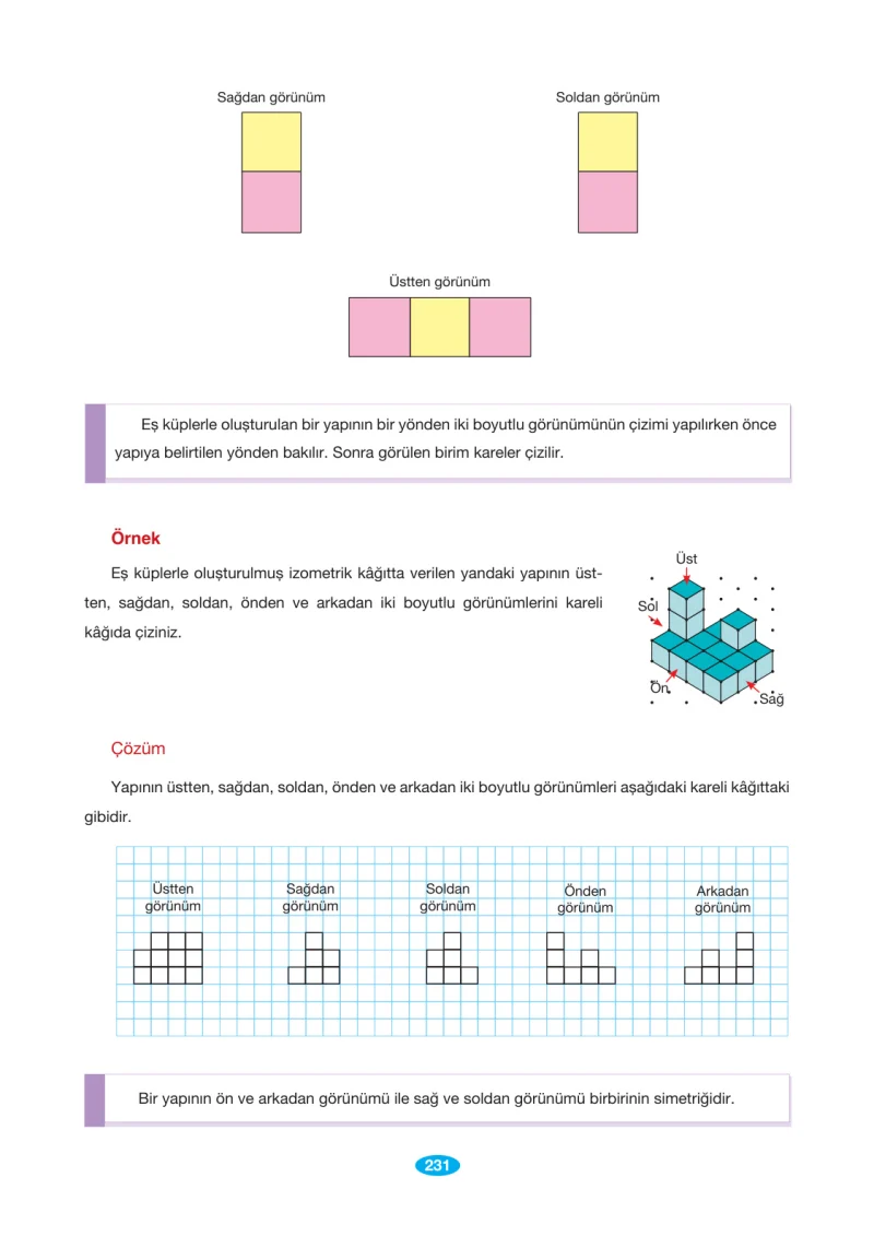 7. Sınıf Matematik Ders Kitabı Cevapları Berkay Yayınları Sayfa 231