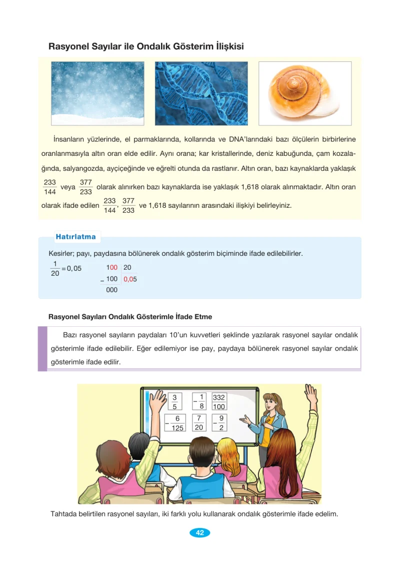 7. Sınıf Matematik Ders Kitabı Cevapları Berkay Yayınları Sayfa 42