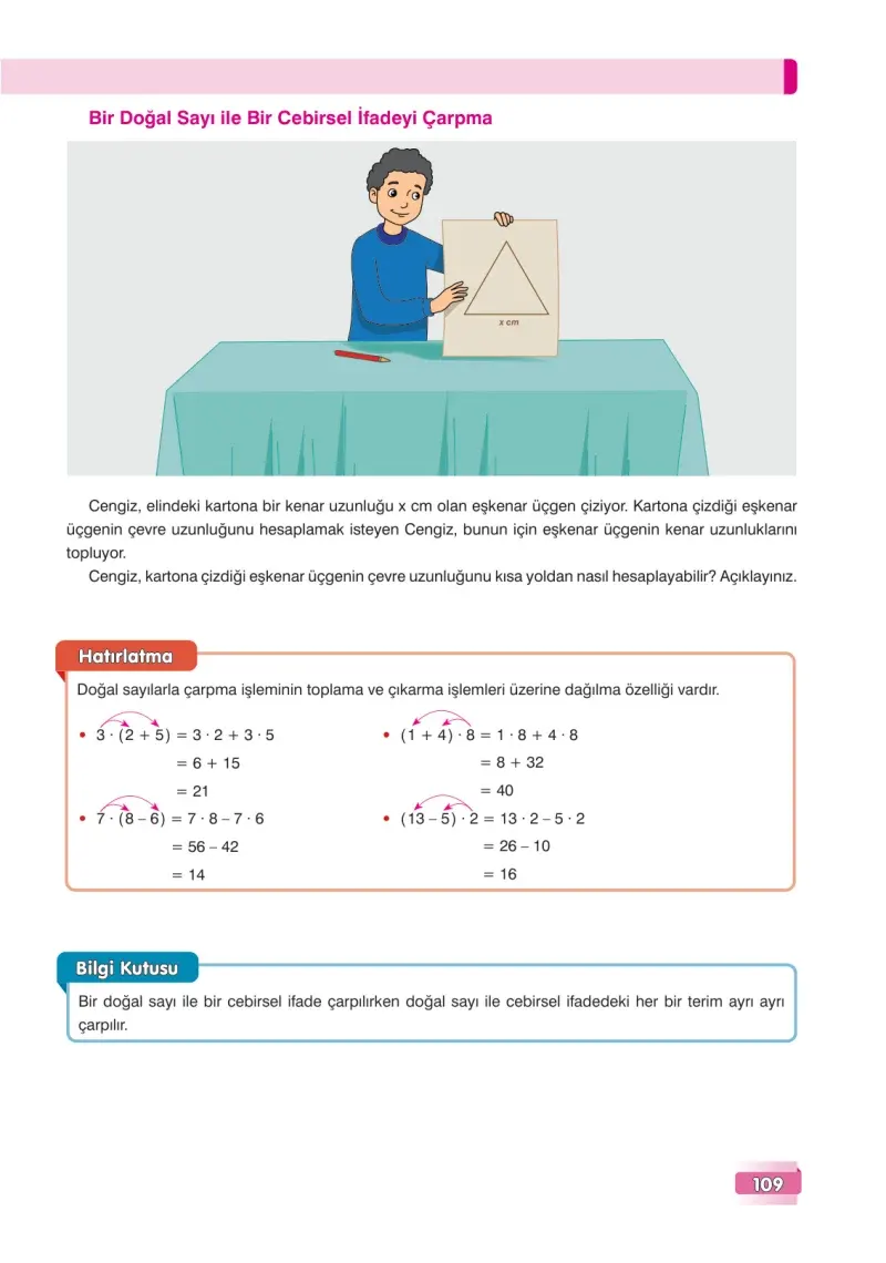7. Sınıf Matematik Ders Kitabı Cevapları Edat Yayınları Sayfa 109