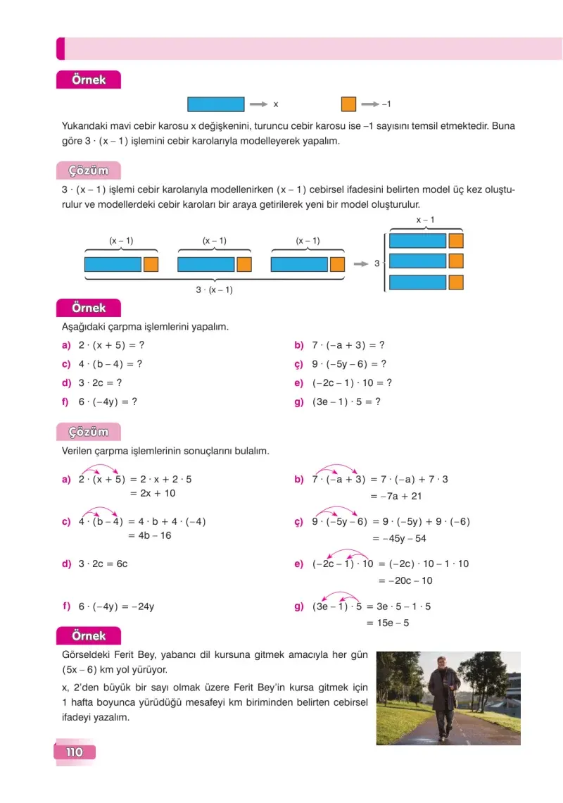 7. Sınıf Matematik Ders Kitabı Cevapları Edat Yayınları Sayfa 110