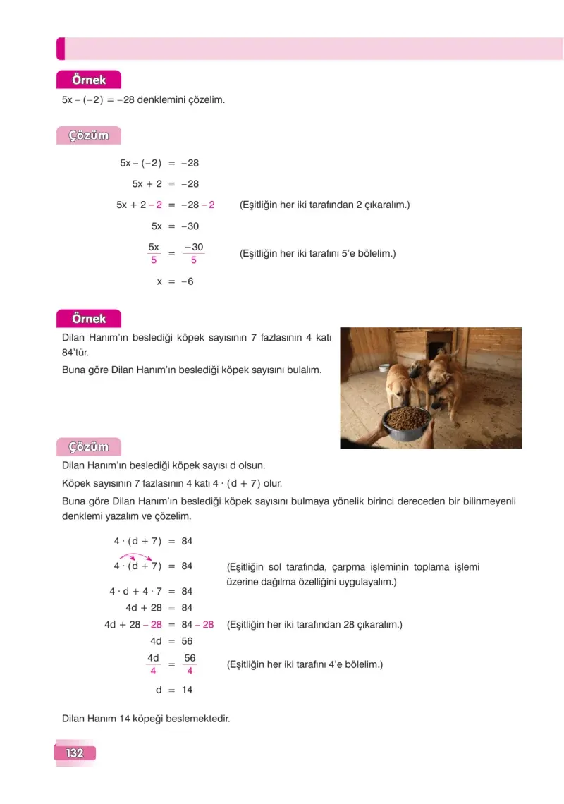7. Sınıf Matematik Ders Kitabı Cevapları Edat Yayınları Sayfa 132