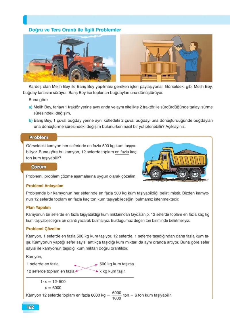 7. Sınıf Matematik Ders Kitabı Cevapları Edat Yayınları Sayfa 162