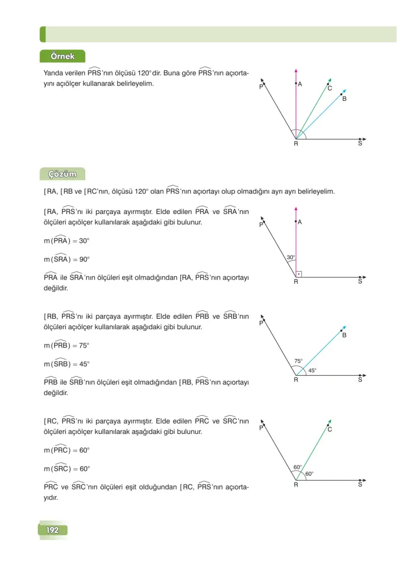 7. Sınıf Matematik Ders Kitabı Cevapları Edat Yayınları Sayfa 192