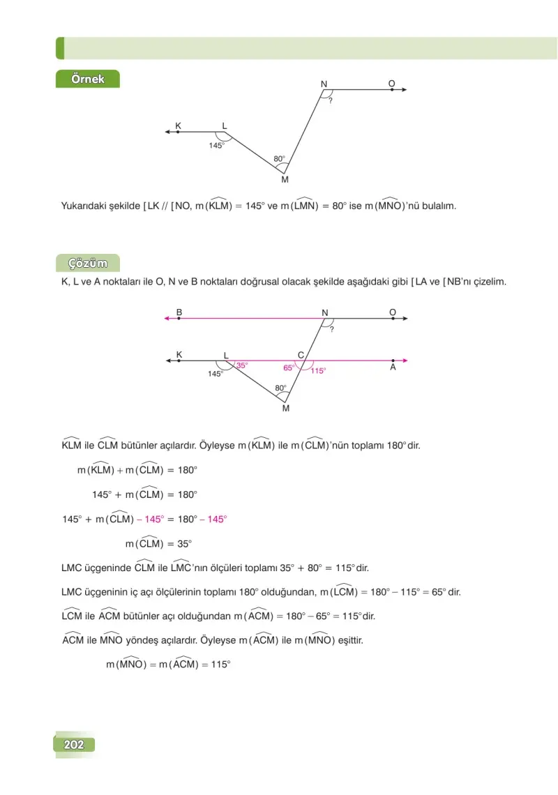 7. Sınıf Matematik Ders Kitabı Cevapları Edat Yayınları Sayfa 202